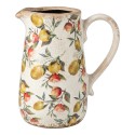 Clayre & Eef Brocca decorativa Beige Ceramica Limoni
