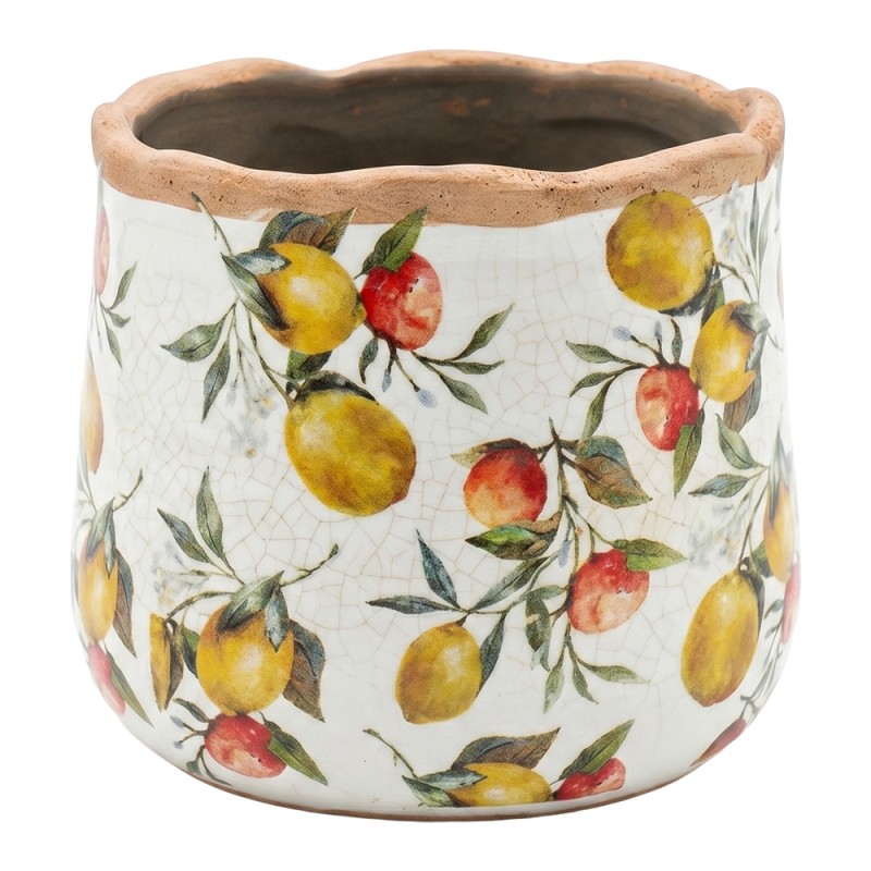 Clayre & Eef Pot de fleurs Beige Céramique