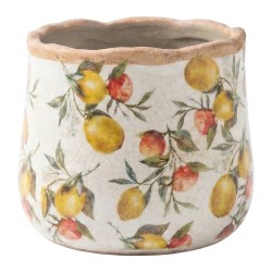 Clayre & Eef Planter Beige Ceramic