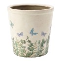 Clayre & Eef Bloempot Beige Keramiek