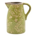 Clayre & Eef Decoratie Kan Groen Keramiek