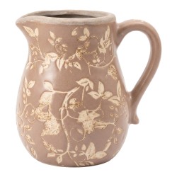 Clayre & Eef Decoratie Kan Bruin Keramiek