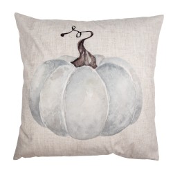 Clayre & Eef Dekokissen Beige Synthetisch Kürbis