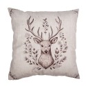 Clayre & Eef Sierkussen Beige Synthetisch Hert