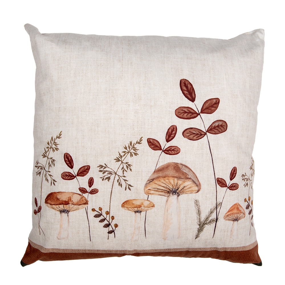 Clayre & Eef Sierkussen Beige Synthetisch