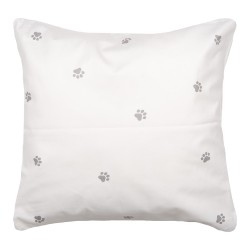 Clayre & Eef Coussin Blanc Synthétique