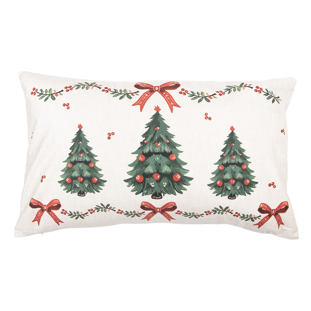 Clayre & Eef Sierkussen Beige Synthetisch Kerstboom