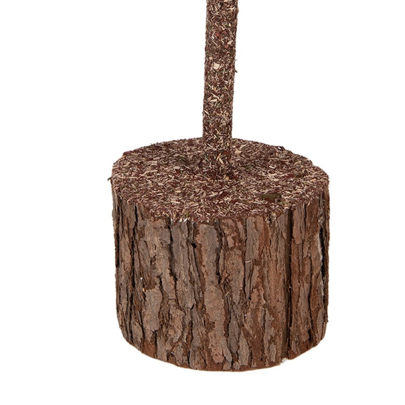 Clayre & Eef Mini Sapin De Noël Artificiel Ø 10x60 cm Vert Bois