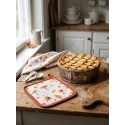 Clayre & Eef Geschirrtuch 50x70 cm Beige Baumwolle