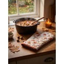 Clayre & Eef Ovenwant 18x30 cm Beige Katoen