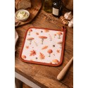 Clayre & Eef Pannenlap 20x20 cm Beige Katoen