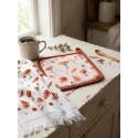 Clayre & Eef Pannenlap 20x20 cm Beige Katoen