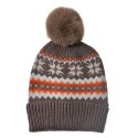 Juleeze Muts Dames Bruin Viscose