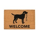 Clayre & Eef Deurmat Bruin Kokos Hond