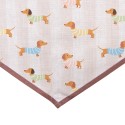 Clayre & Eef Chemin de table 50x160 cm Beige Coton