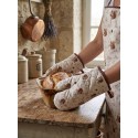 Clayre & Eef Ovenwant 18x30 cm Beige Katoen