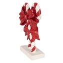 Clayre & Eef Christmas Decoration Figurine Candy Cane 12x5x16 cm Red Plastic