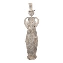 Clayre & Eef Decorative Figurine Angel 27x20x107 cm Grey Metal