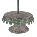 Clayre & Eef Etagère Kerstboom Ø 32x75 cm Groen Metaal