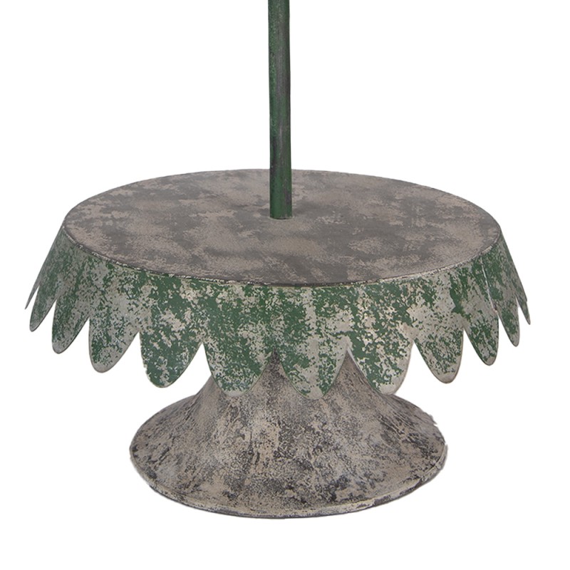 Clayre & Eef Etagère Kerstboom Ø 32x75 cm Groen Metaal