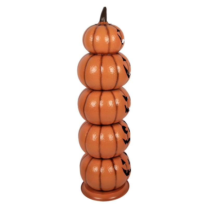 Clayre & Eef Dekorationsfigur Kürbis Orange Metall