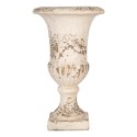Clayre & Eef Blumentopf Beige Keramikmaterial