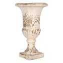 Clayre & Eef Blumentopf Beige Keramikmaterial
