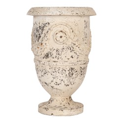 Clayre & Eef Blumentopf Beige Keramikmaterial