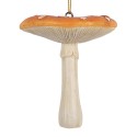 Clayre & Eef Hanger Paddenstoel Rood Kunststof