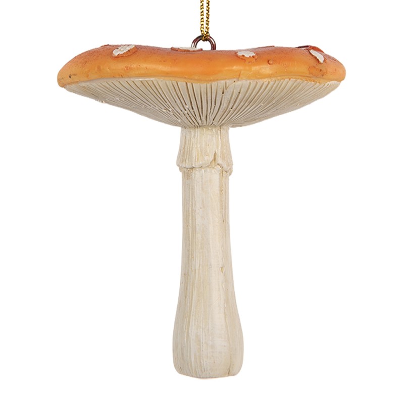 Clayre & Eef Hanger Paddenstoel Rood Kunststof