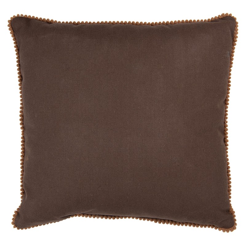 Clayre & Eef Sierkussen 40x40 cm Bruin Polyester