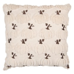 Clayre & Eef Decorative Cushion 40x40 cm Beige Polyester