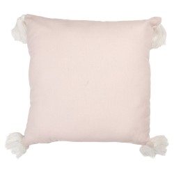 Clayre & Eef Dekokissen 40x40 cm Rosa Polyester