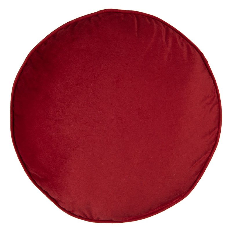 Clayre & Eef Sierkussen Ø 40x4 cm Wit Polyester