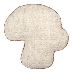 Clayre & Eef Decorative Cushion Mushroom 40x38x4 cm Beige Polyester