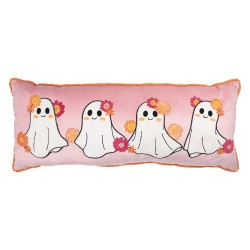 Clayre & Eef Decorative Cushion 74x30x4 cm Pink Polyester