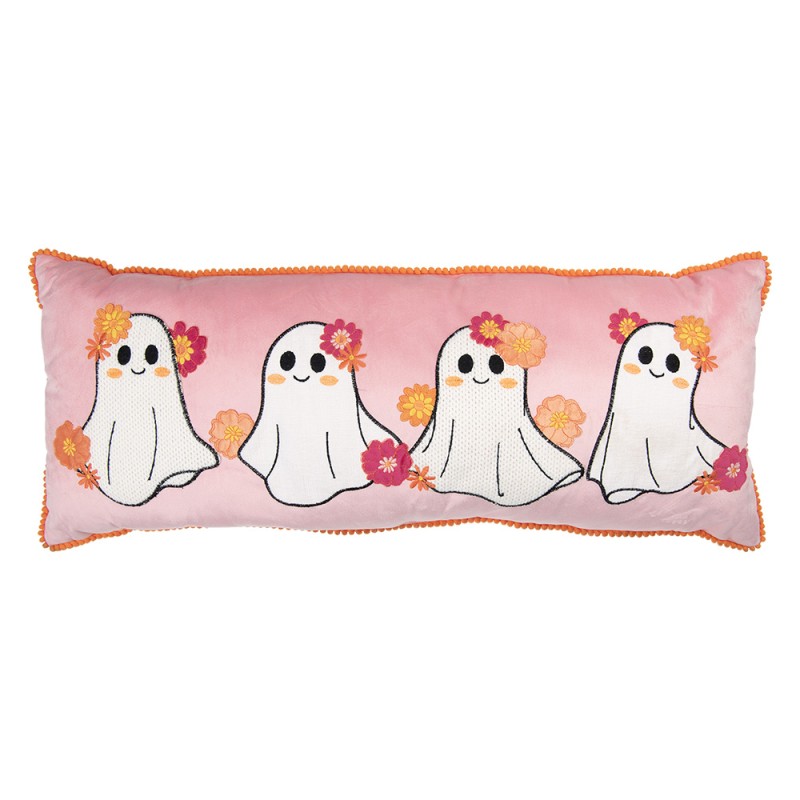 Clayre & Eef Decorative Cushion 74x30x4 cm Pink Polyester