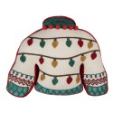 Clayre & Eef Sierkussen 40x30x4 cm Beige Polyester