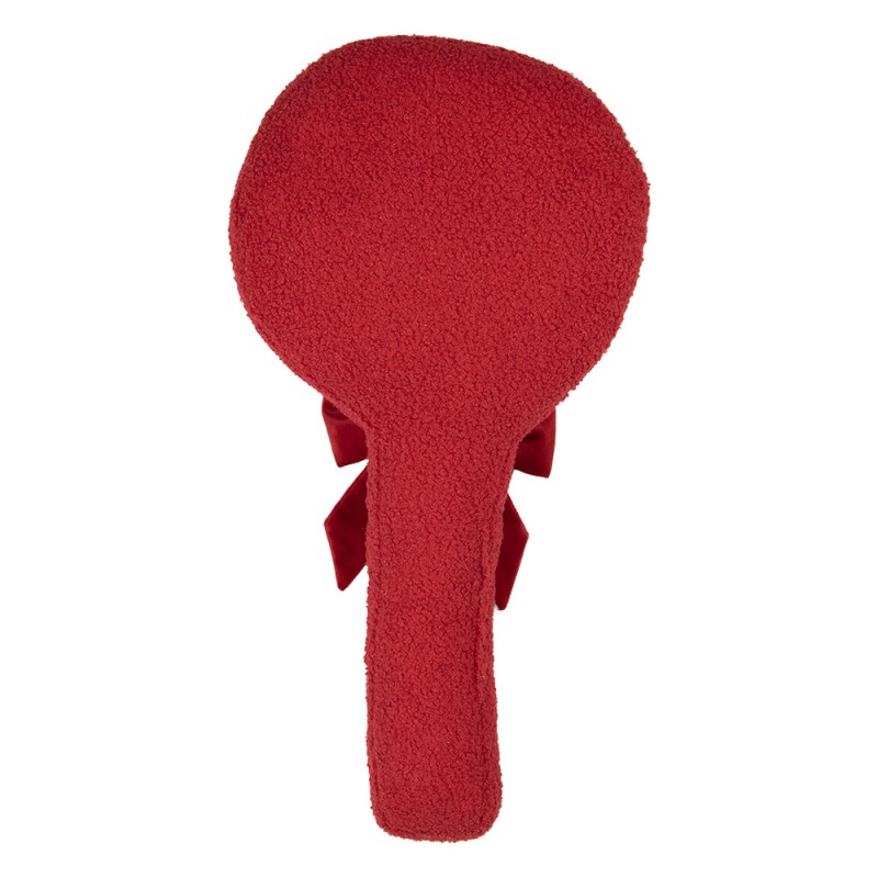 Clayre & Eef Dekokissen Lutscher 25x53x4 cm Rot Polyester