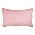 Clayre & Eef Decorative Cushion 50x30x4 cm Pink Polyester