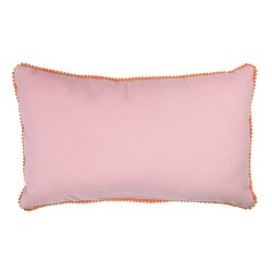 Clayre & Eef Decorative Cushion 50x30x4 cm Pink Polyester