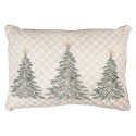 Clayre & Eef Sierkussen 50x35x4 cm Beige Polyester