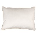 Clayre & Eef Sierkussen 50x35x4 cm Beige Polyester