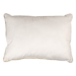 Clayre & Eef Sierkussen 50x35x4 cm Beige Polyester