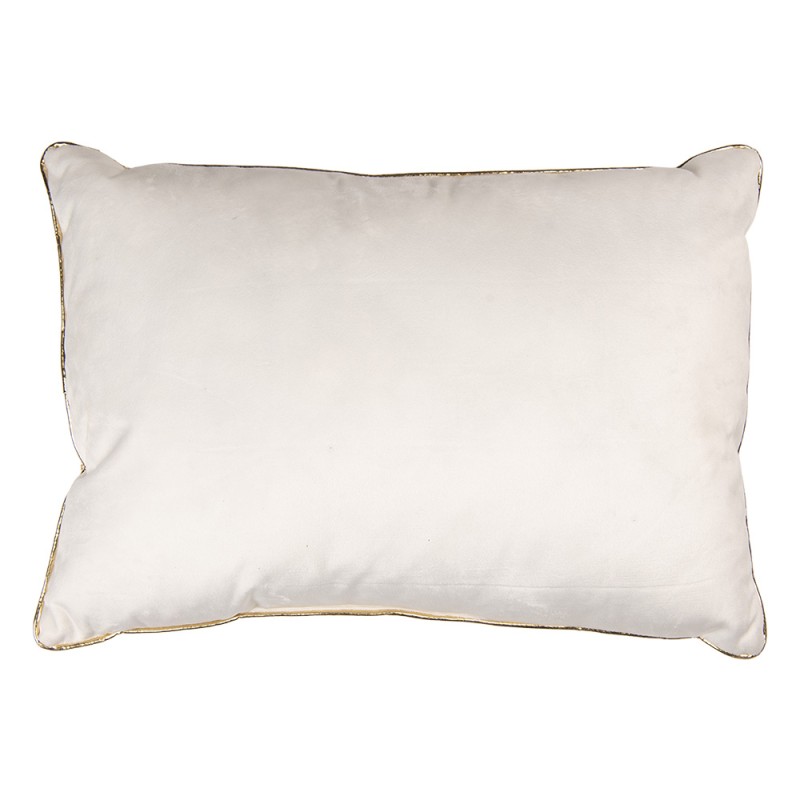 Clayre & Eef Sierkussen 50x35x4 cm Beige Polyester