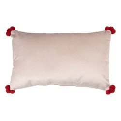 Clayre & Eef Decorative Cushion 50x30x4 cm Beige Polyester