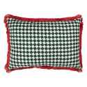 Clayre & Eef Sierkussen 50x30x4 cm Rood Polyester
