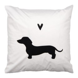 Clayre & Eef Coussin Blanc Synthétique