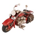Clayre & Eef Decorative Model Motor Red Metal