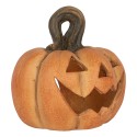 Clayre & Eef Decorative Figurine Pumpkin Orange Ceramic material